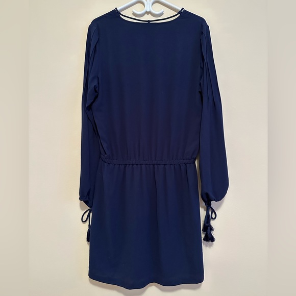 Michael Kors Navy Tassle Dress - Picture 4 of 6